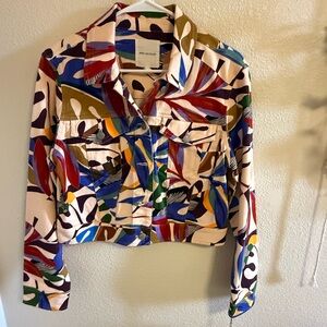 Avec Les Filles Multicolor Jean Jacket